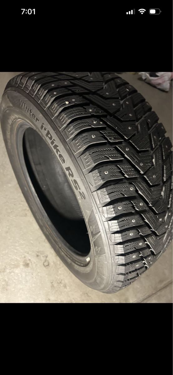 Hankook Winter I*Pike RS2 Studded Snow Tire Set of 4 Studded Winter Snow Tires 300.00 set of 4 235/55/17 Hankook