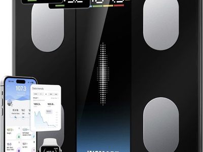 NEW INSMART Smart Body Fat Scale - Digital Bathroom Scale for Body Composition