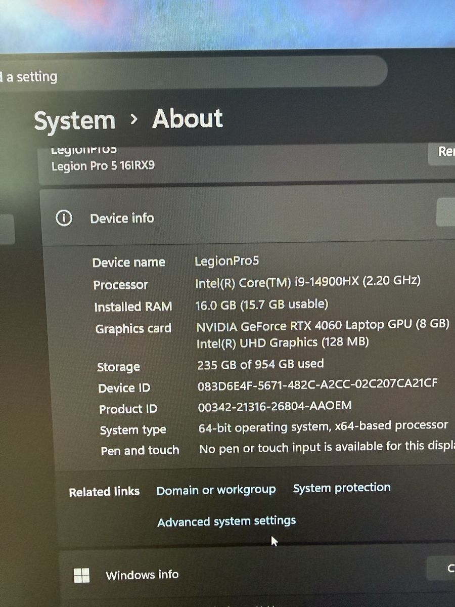 Lenovo Legion Pro 5