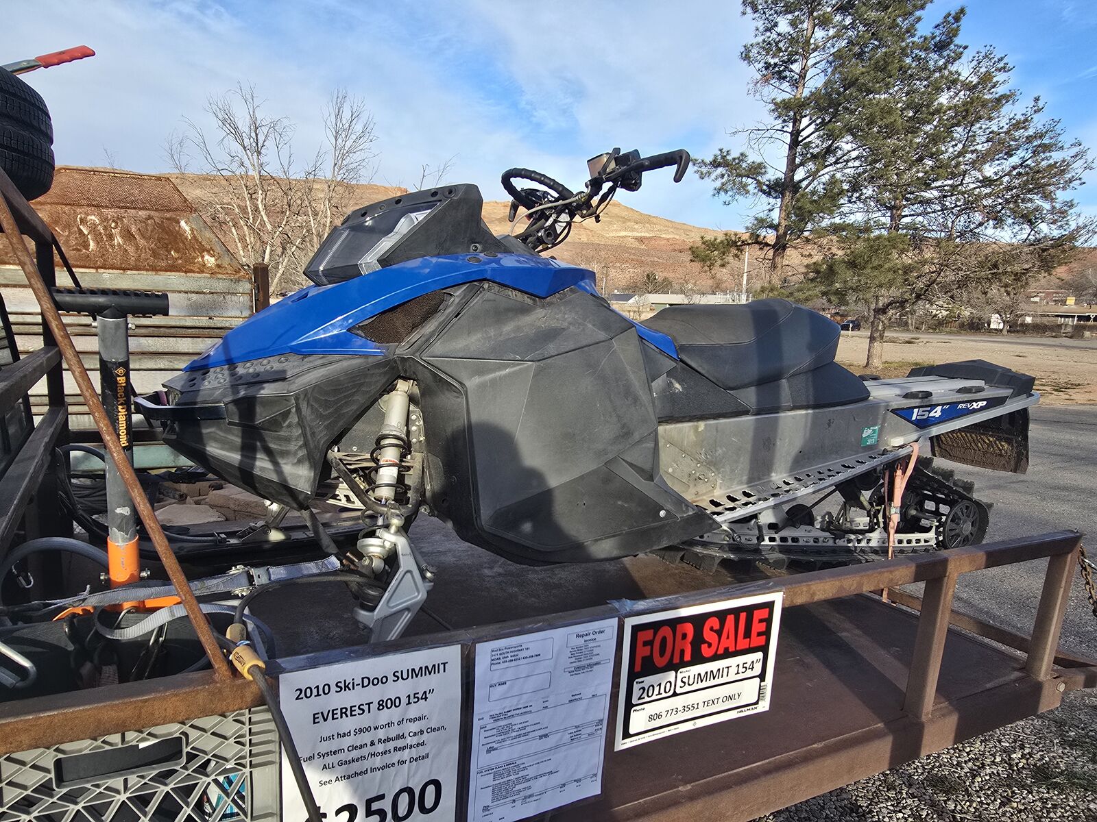 2010 Ski-Doo SUMMIT EVEREST 800 154" Full Clean and Rebuild of the Fuel System