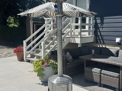 Outdoor propane heater