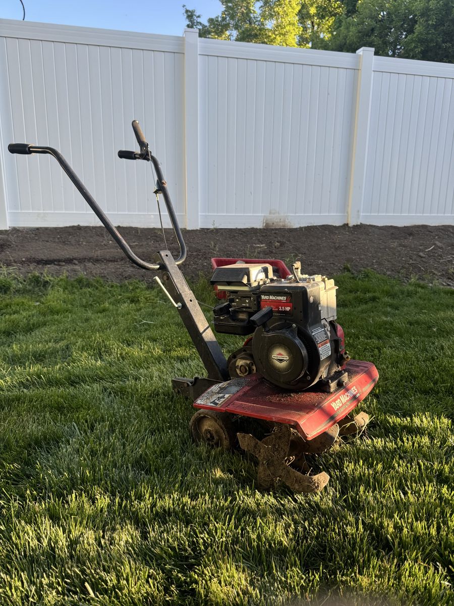 Small tiller for rent