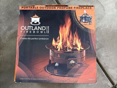 Outland Firebowl Deluxe Portable Propane Fire Pit – Like New