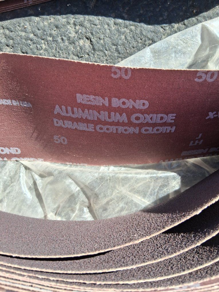 New Belt Sander Belts 1-4" & 1- 2"
