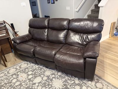 Recliner Couch and Love Seat