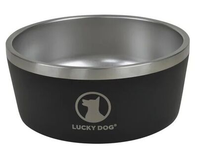 Lucky Dog Indulge 8, Double Wall 8 Cup Stainless Steel Dog Bowl #102931