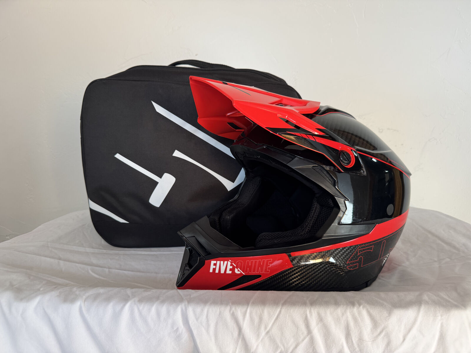 509 Altitude 2.0 carbon fiber snowmobile helmet, XL
