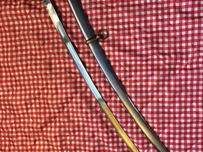 Windlass Confederate Cavalry Officer's Saber – Battle Ready Civil War Sword w/ Scabbard