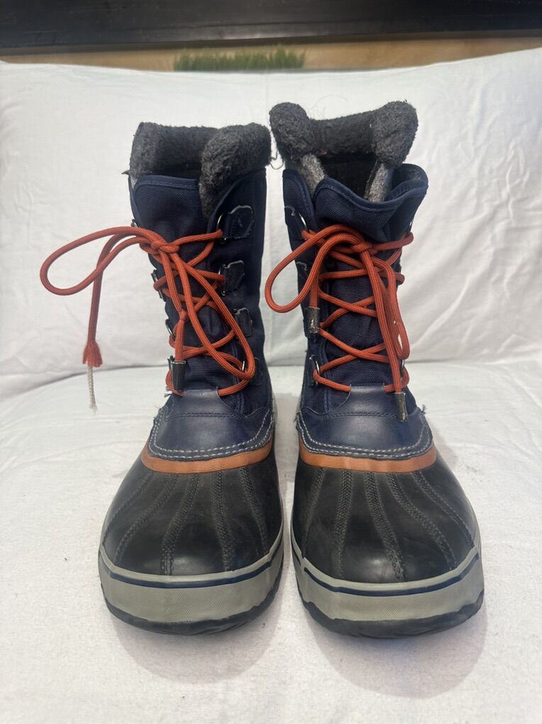 Sorel Men’s Size 11 Black/Navy Wtrprf Winter Boots