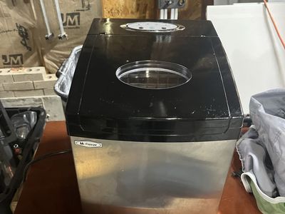 Mr. Freeze Portable Countertop Ice Maker Machine - Stainless Steel & Black