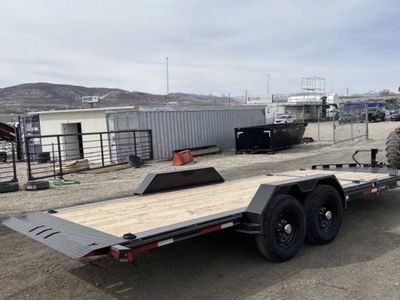 7x20 Double A Pro Series CT Tilt Trailer - 15.4K GVWR -