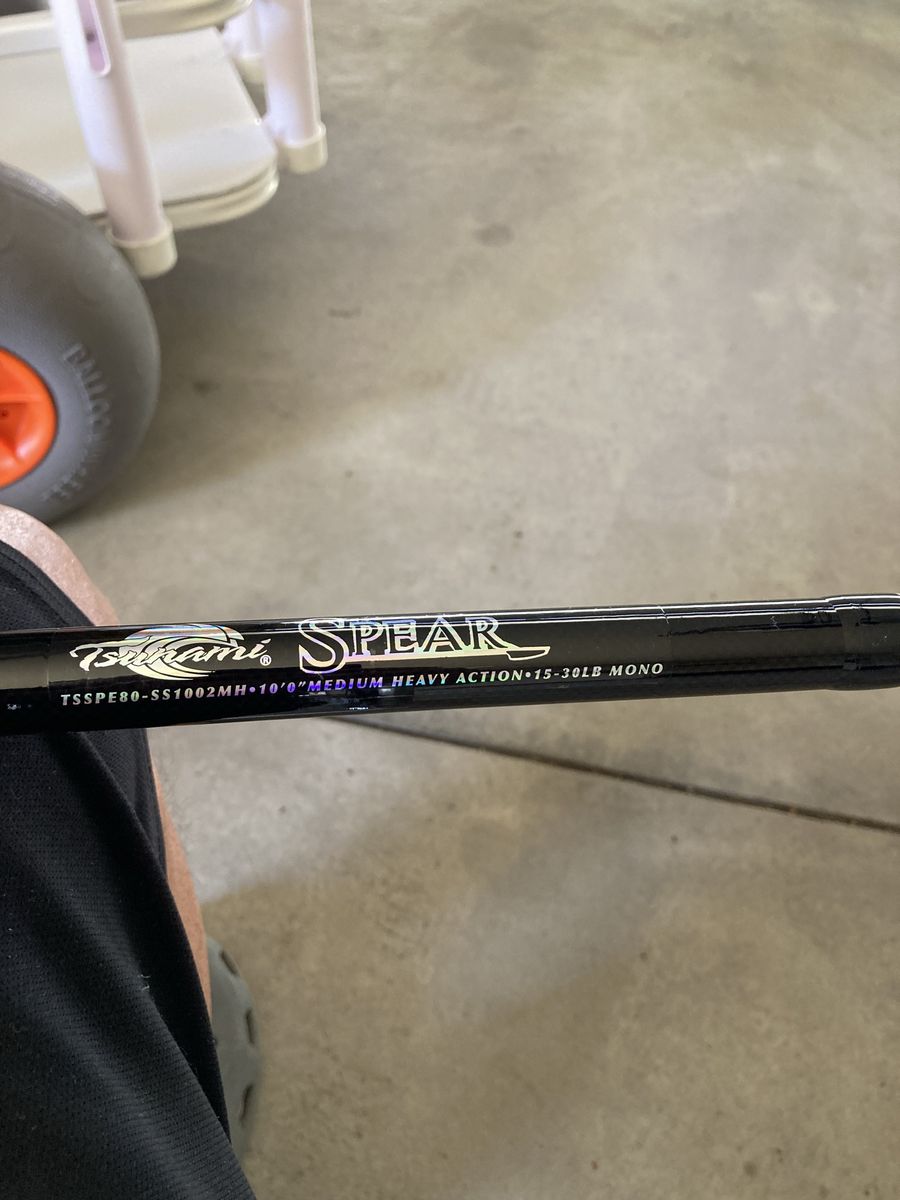Tsunami Spear 10' Medium Heavy Surf Fishing Rod & Reel Combo TSSPE8000