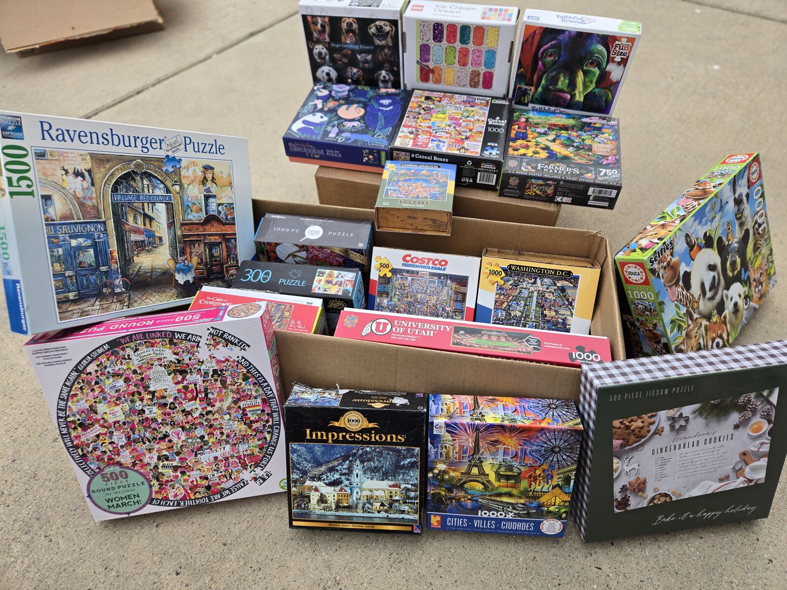 Puzzles, puzzles & more puzzles