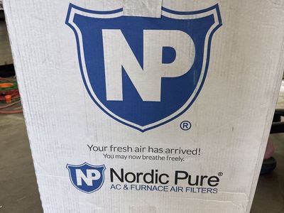 Nordic Pure AC & Furnace Air Filter box x3