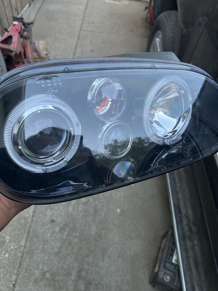 Spec D headlights for MK4 VW Golf