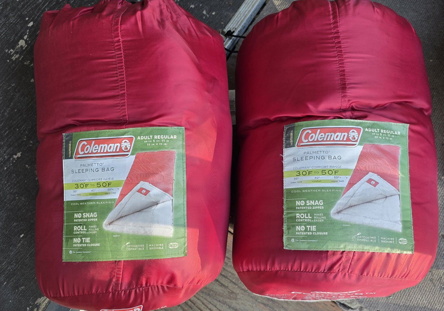 Coleman Sleeping Bags