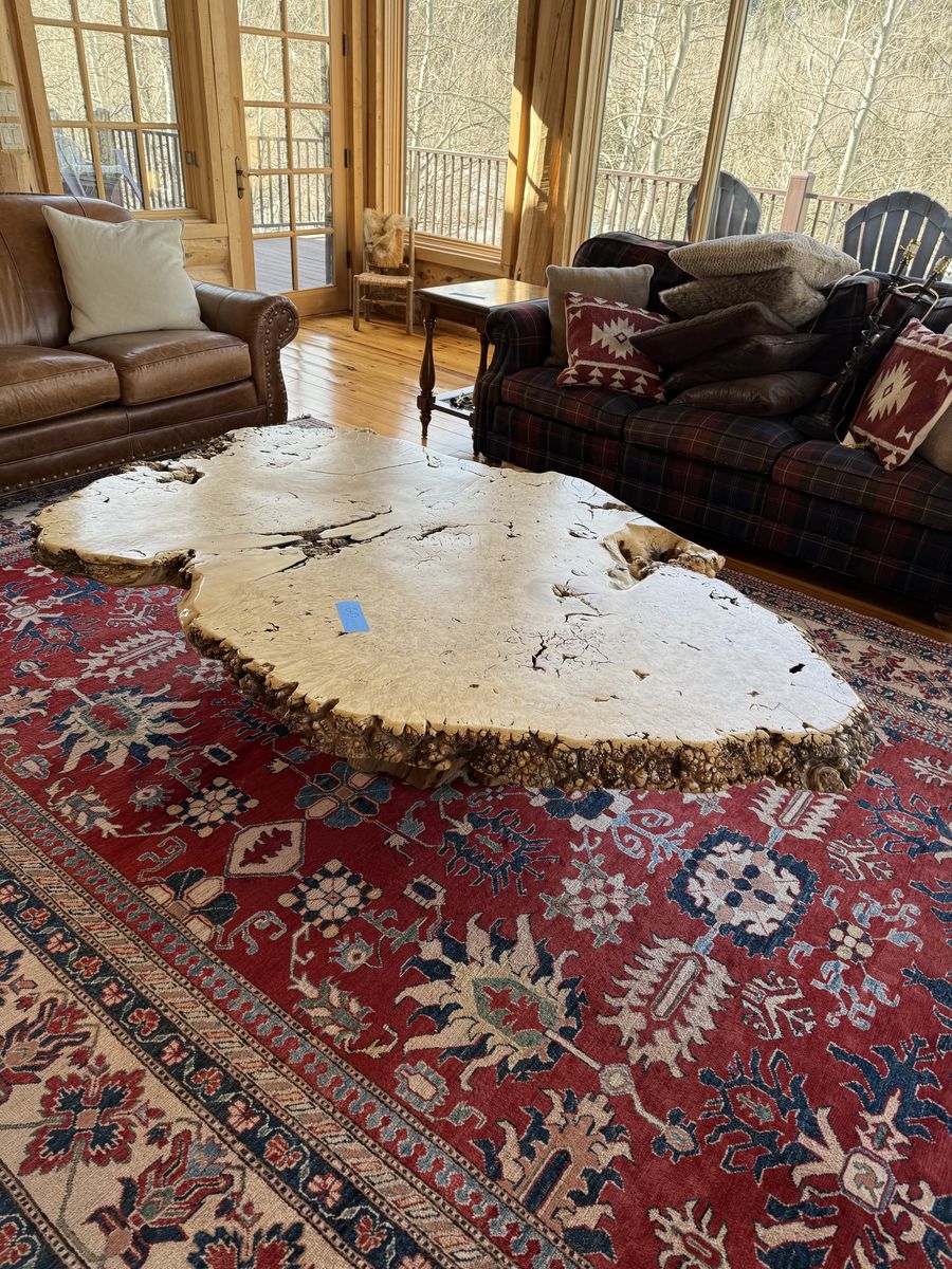 Really Cool Solid Wood Coffee Table