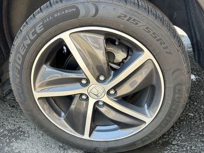 17” Honda wheels and tires