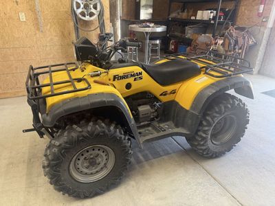 2 - 98 Honda Forman ES 450’s.
