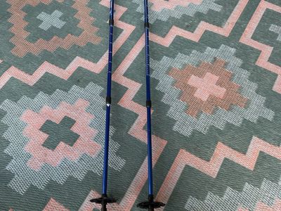 Pacific Crest Mountain Stick Trekking Poles Blue