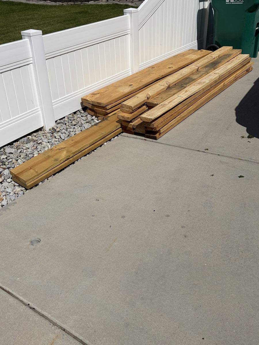 2x6 and 2x8 Pine Lumber Boards