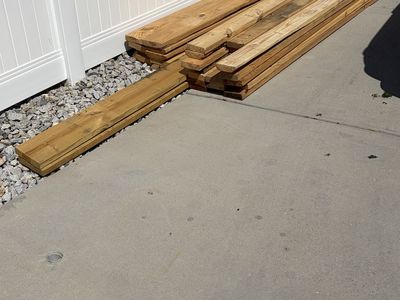 2x6 and 2x8 Pine Lumber Boards