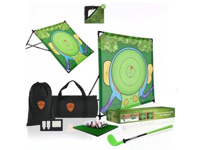 NEW-Battle Golf Portable Chipping Practice/Game