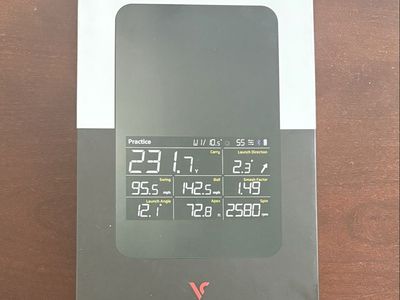 Voice Caddie SC4 Pro Portable Golf Launch Monitor & Simulator - Brand New