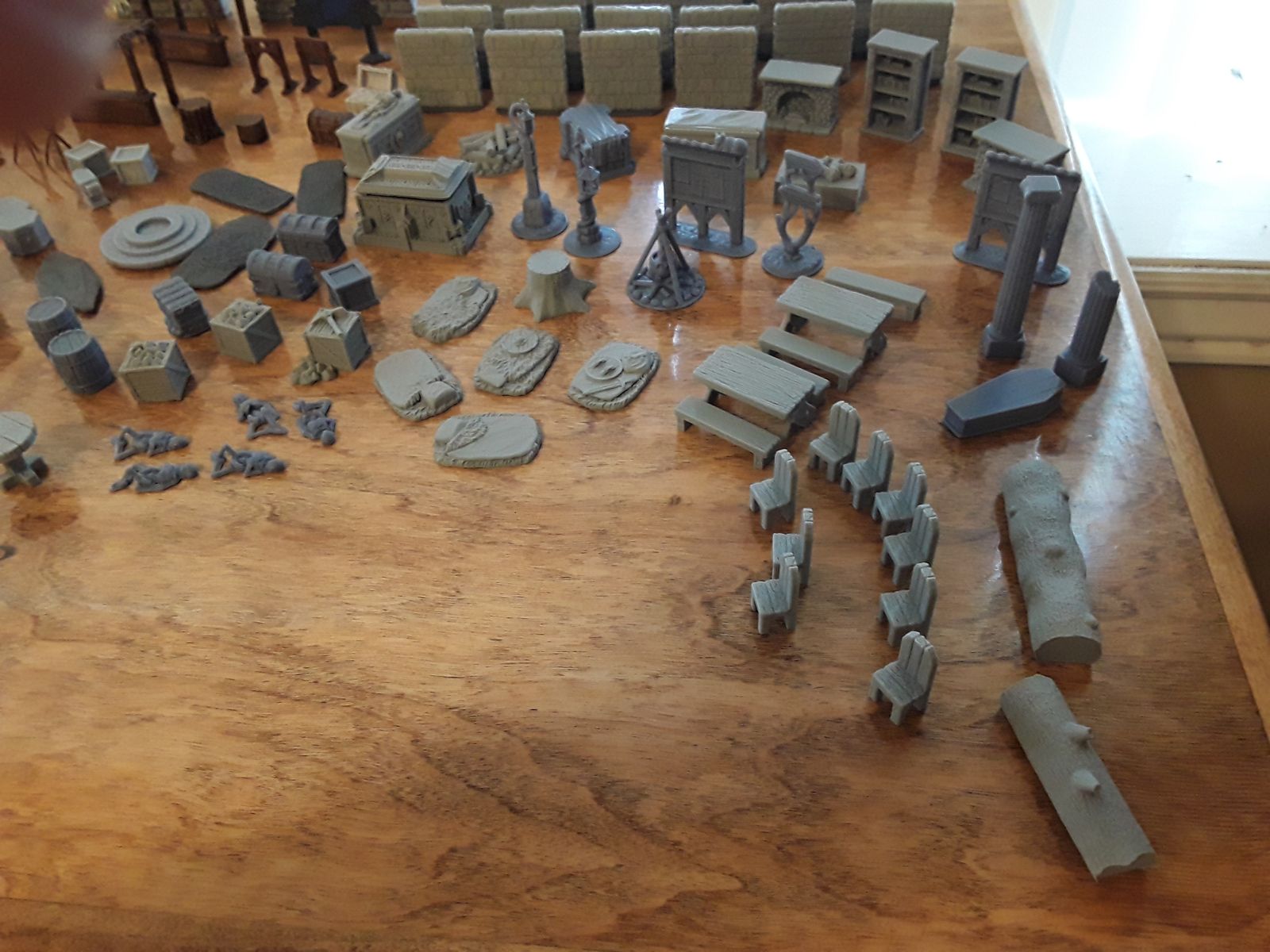 Dungeon Theme Miniature Furniture for RPG games