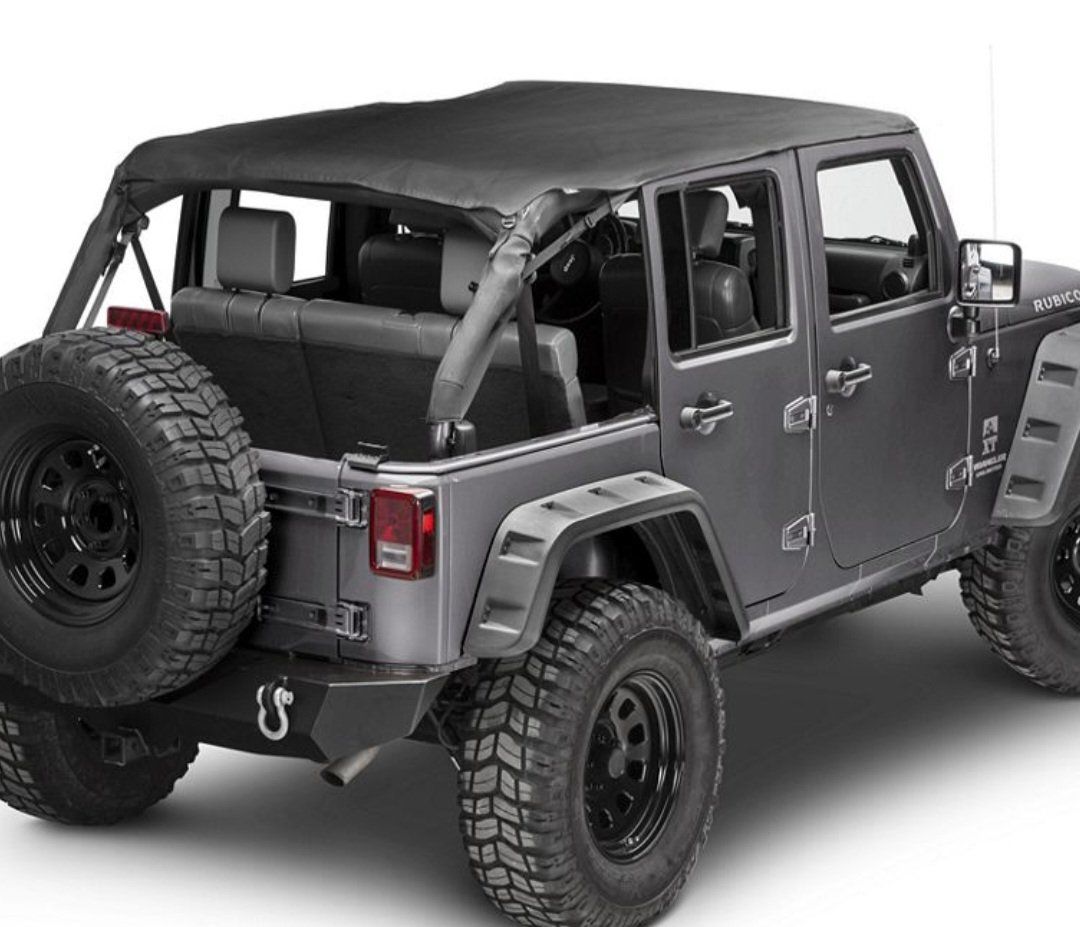 Bestop Jeep JL Safari Top w/Header Rail