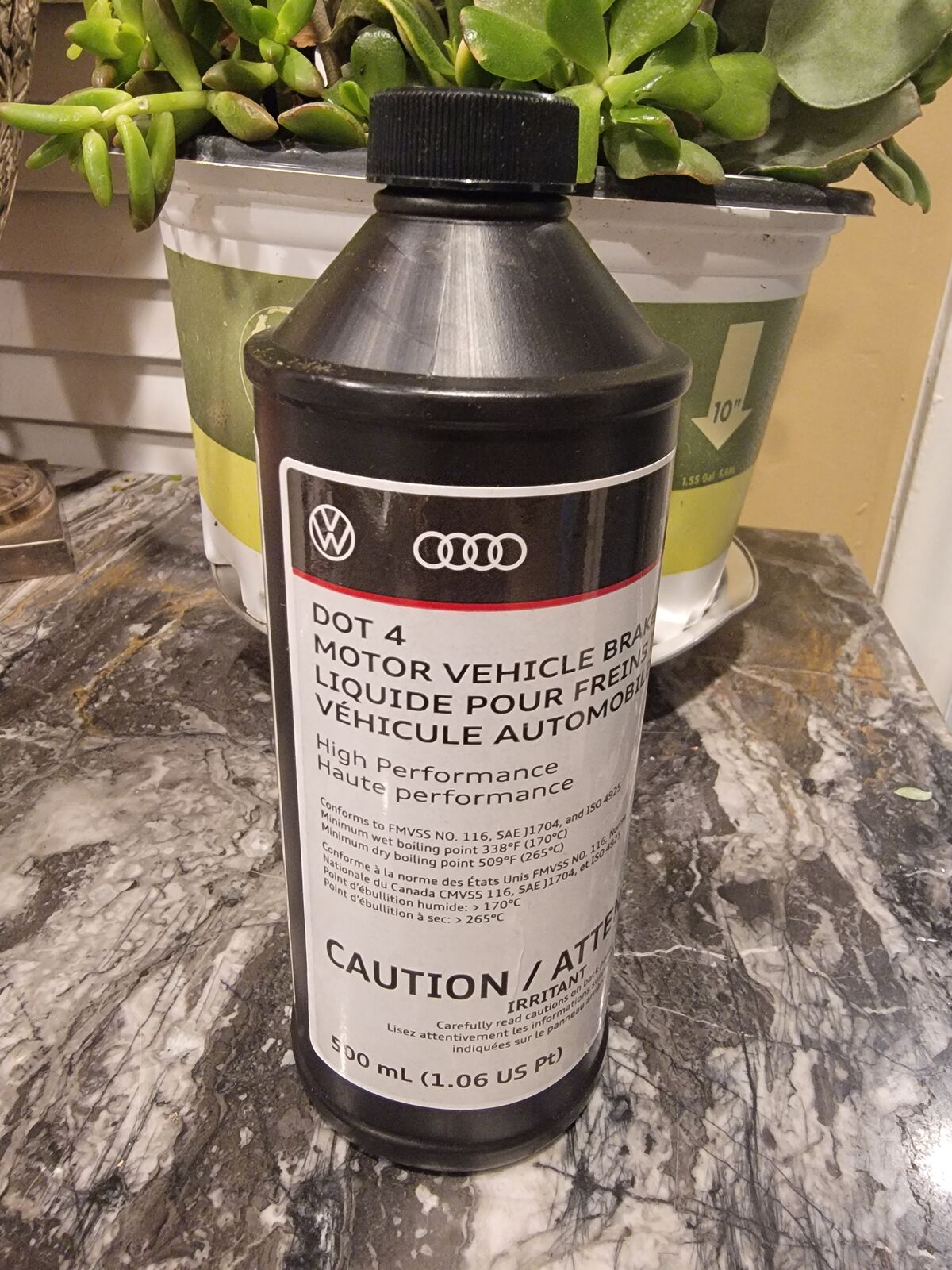 New Set of 3 VW Audi DOT 4 Brake Fluid - Genuine VW Audi B0007501MDSP