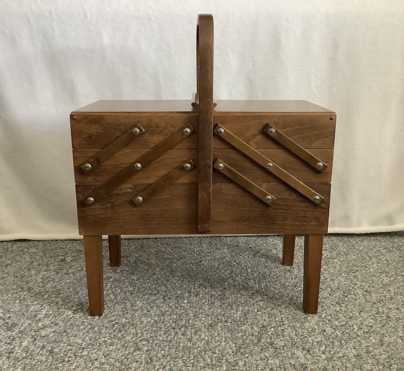 Vintage Strommen Bruk Sewing Box