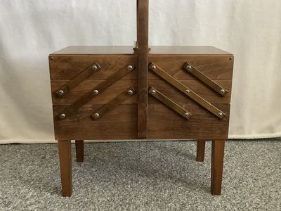 Vintage Strommen Bruk Sewing Box