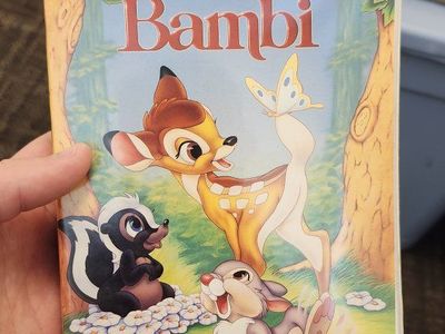 *BLACK DIAMOND* Bambi VHS - Classic Version