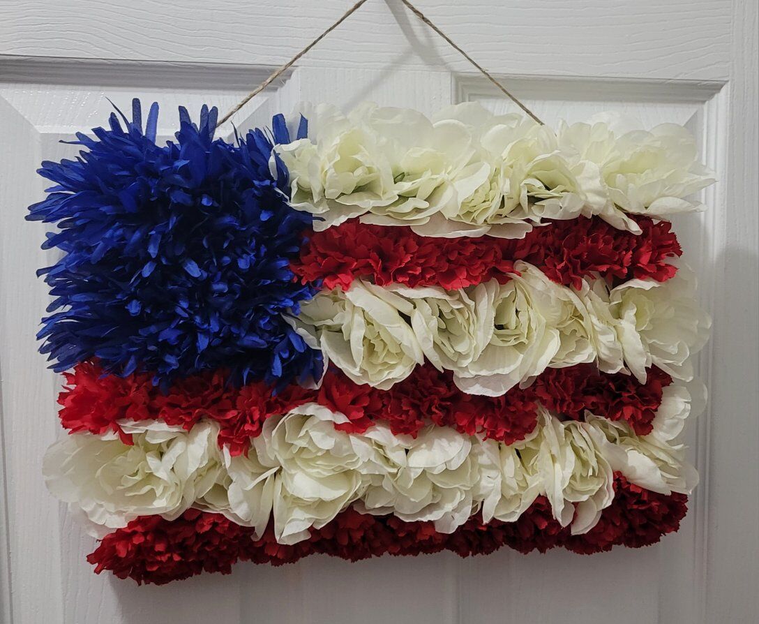 Flower American Flag