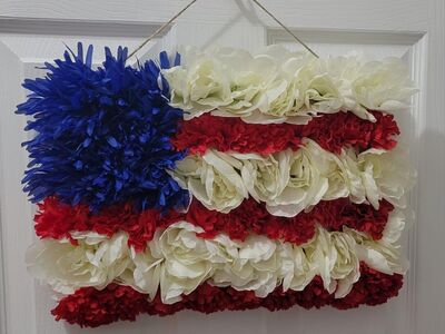 Flower American Flag