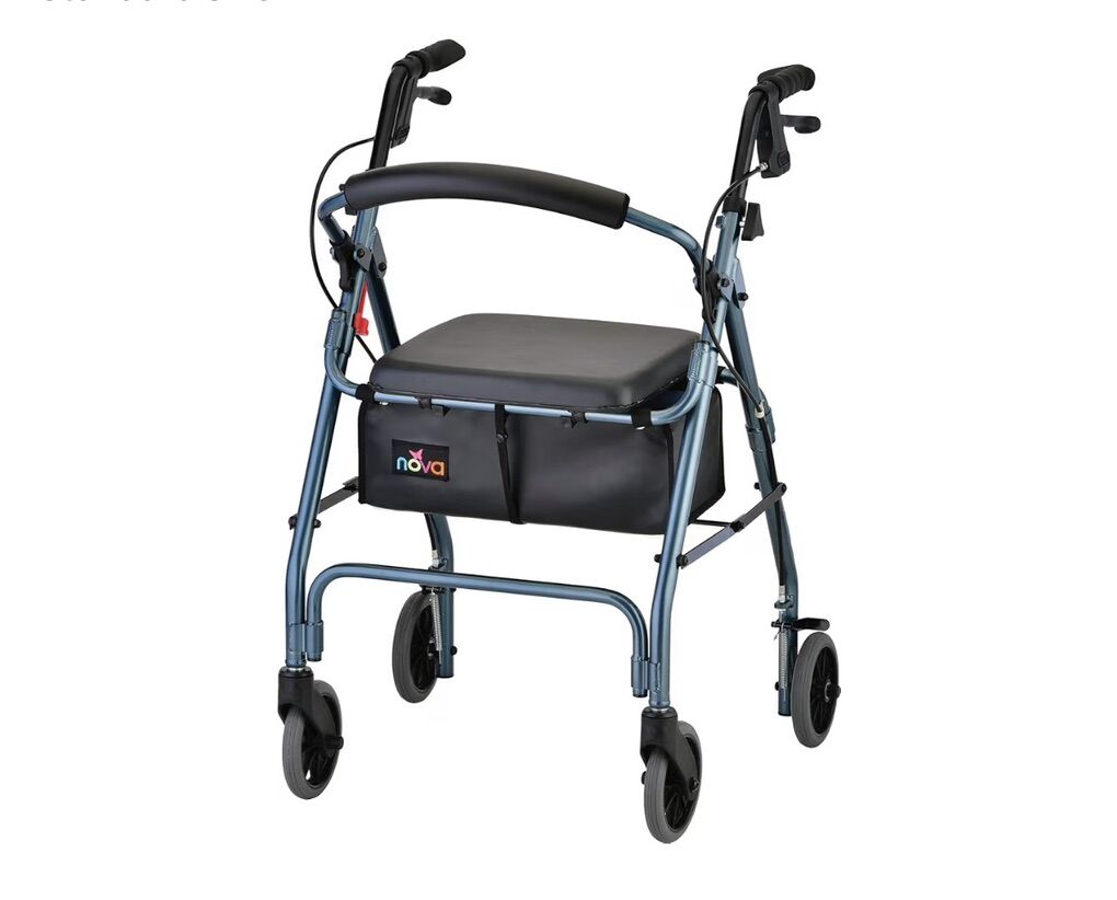 NOVA GetGo Classic Rollator Walker – Blue *NEW*