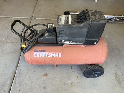 Craftsman 25 gallon air compressor