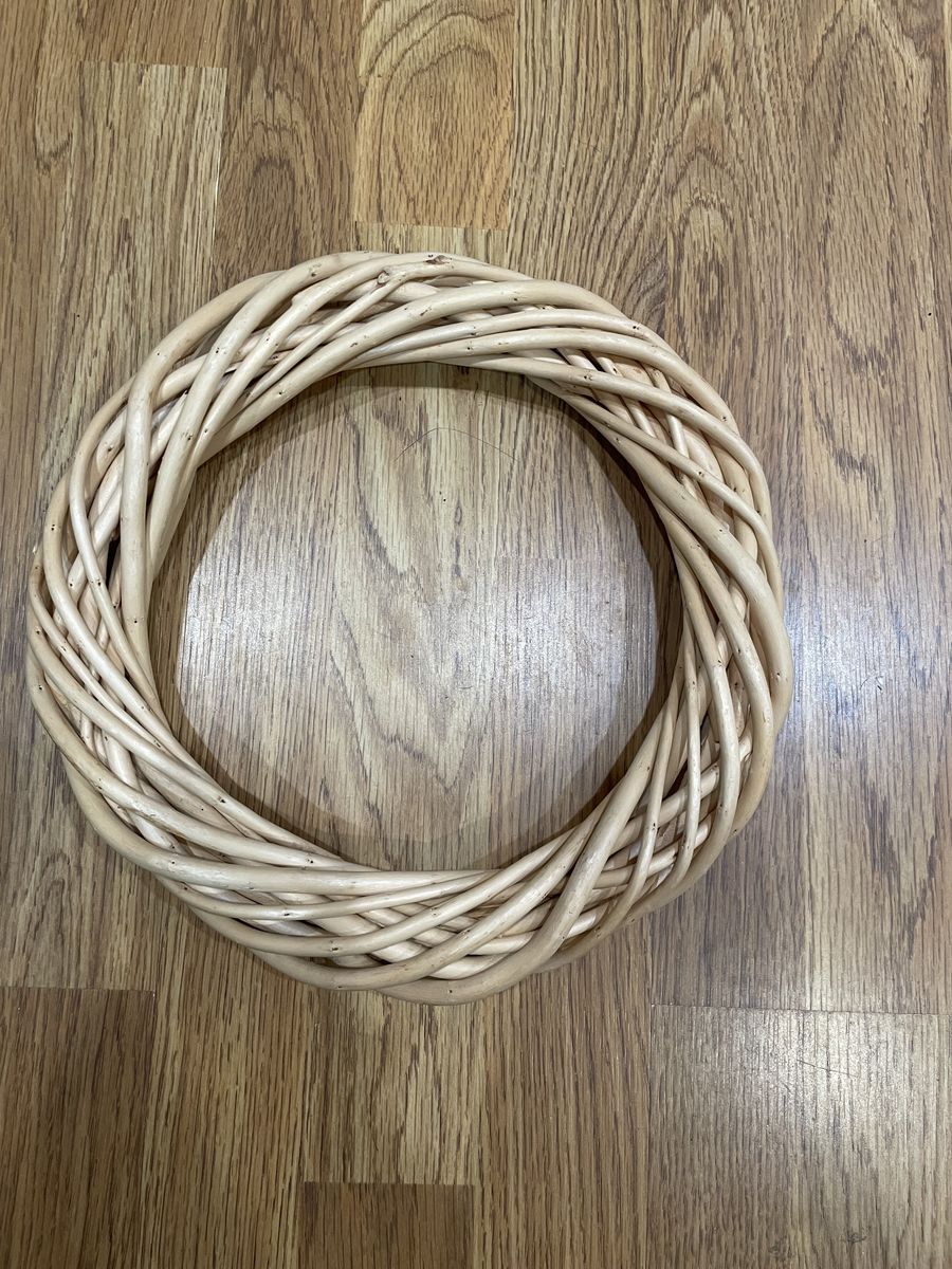 Wicker wreath