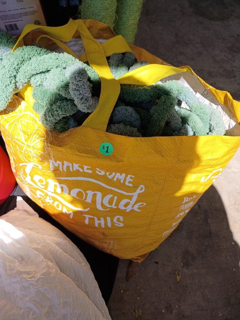 Assorted Green Chunky Yarn - Ideal for Knitting & Crochet Projects
