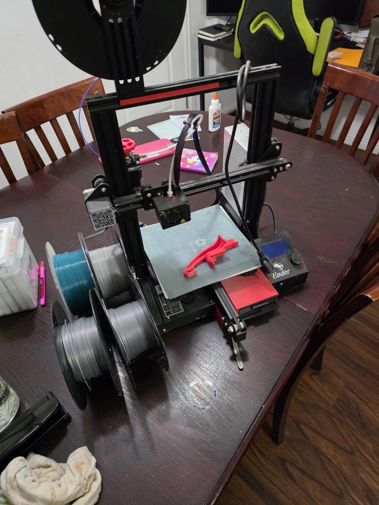 Creality Ender 3 3D Printer with Extra Filament Spools