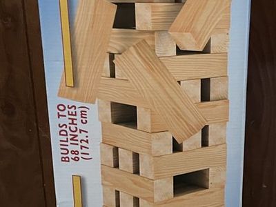 Giant Sized Jumbling Tower Party Game