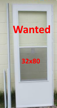 ISO 32 X 80 Storm Door