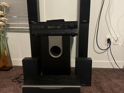 Onkyo HT-S3500 5.1-Channel Home Theater Receiver & Speaker Package HDMI Black