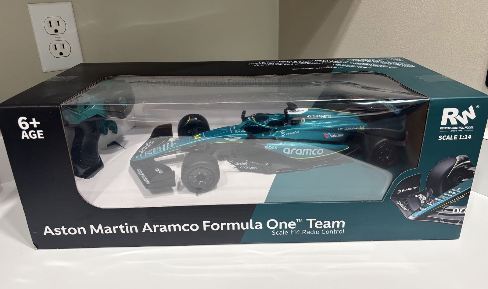 Rc Car Fomula One Aston Martin New