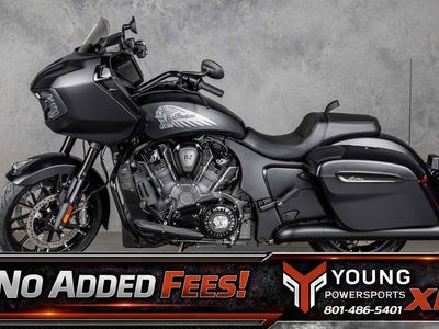2026 Indian Motorcycle® Challenger® Dark Horse® 112 w/PowerBand Audio Black Smoke
