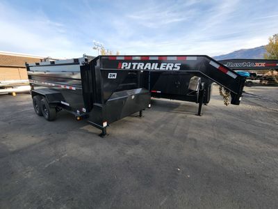 2026 PJ Trailers 7X16 Gooseneck DM Dump Trailer