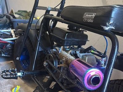 Coleman mini bike