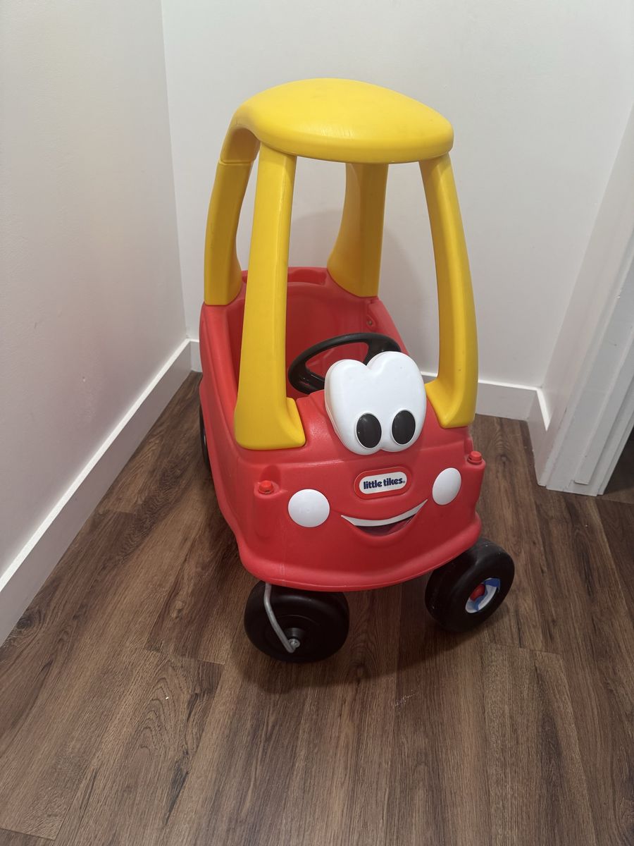 Little Tikes Cozy Coupe Ride-On Toy Car - Red and Yellow
