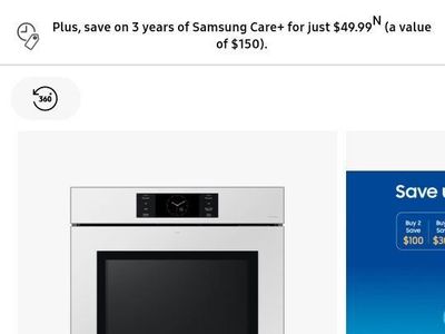 Samsung Bespoke Single Wall Oven